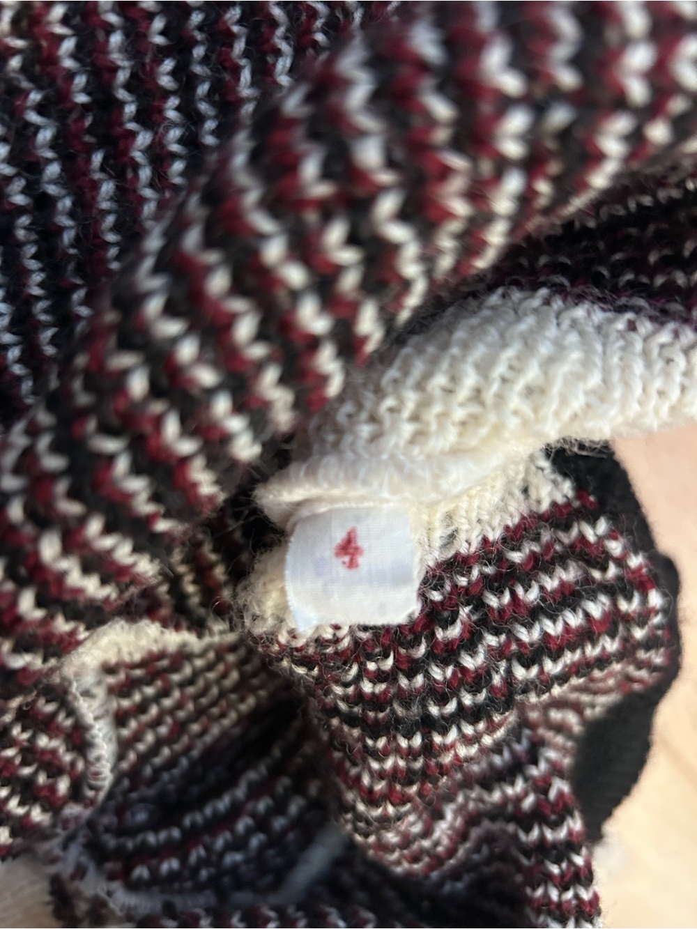 NORDSTRIKK Norwegian folklore Virgin Wool Knit Cardigan Sweater | Size 4 - Picture 5 of 8